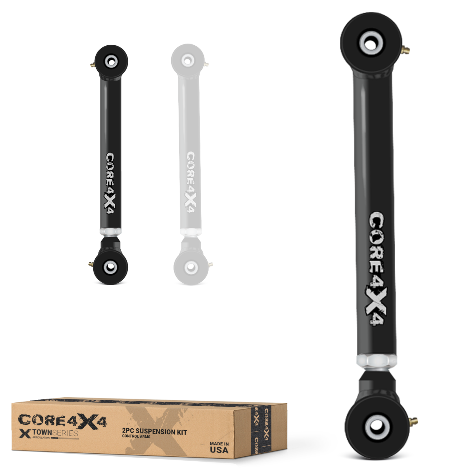 Dodge Ram 2500 94-99 2pc Town Series Front Upper Adjustable Control Arms