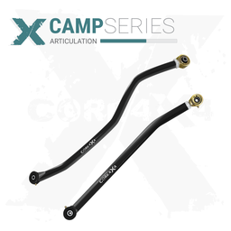 Jeep Wrangler TJ 97-06 LJ 04-06 2pc Camp Series Front, Rear Adjustable Track Bar Kit
