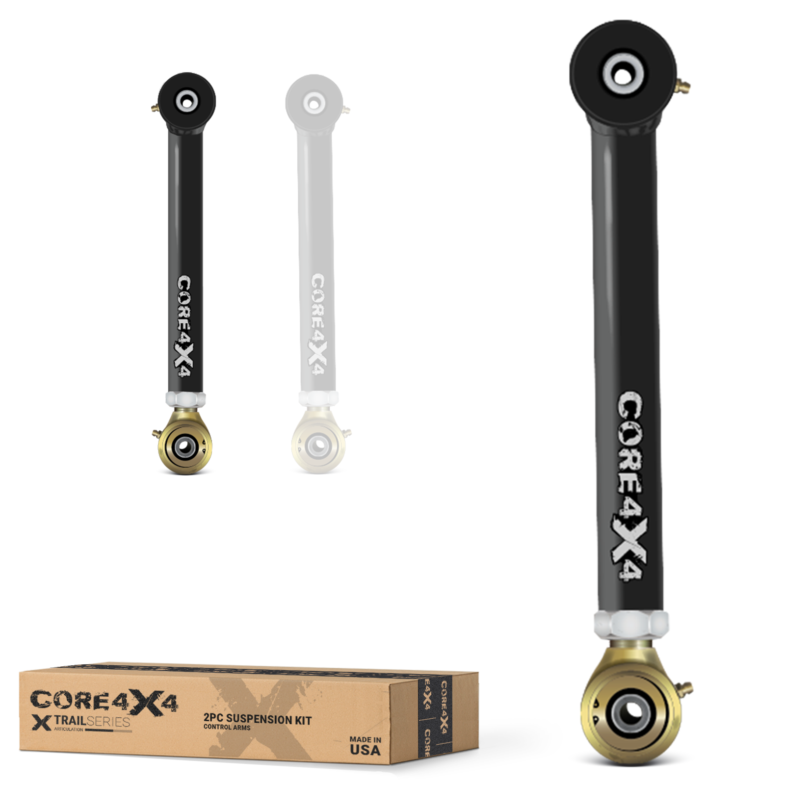 Dodge Ram 2500 10-13 2pc Trail Series Front Upper Adjustable Control Arms