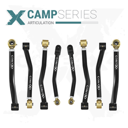 Jeep Wrangler JL / JLU 18+ 8pc Camp Series Adjustable Control Arm Kit