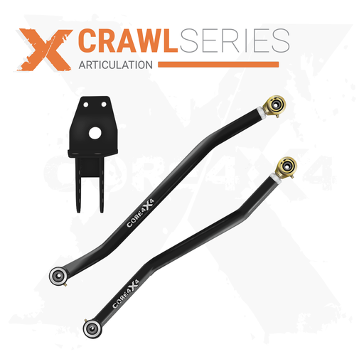[CRL-J-ZJ-TBK2] Jeep Grand Cherokee ZJ 93-98 2pc Crawl Series Front, Rear Adjustable Track Bar Kit