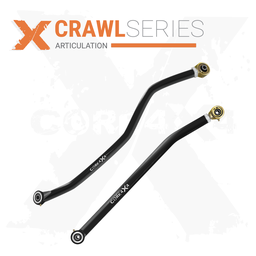 Jeep Wrangler TJ 97-06 LJ 04-06 2pc Crawl Series Front, Rear Adjustable Track Bar Kit