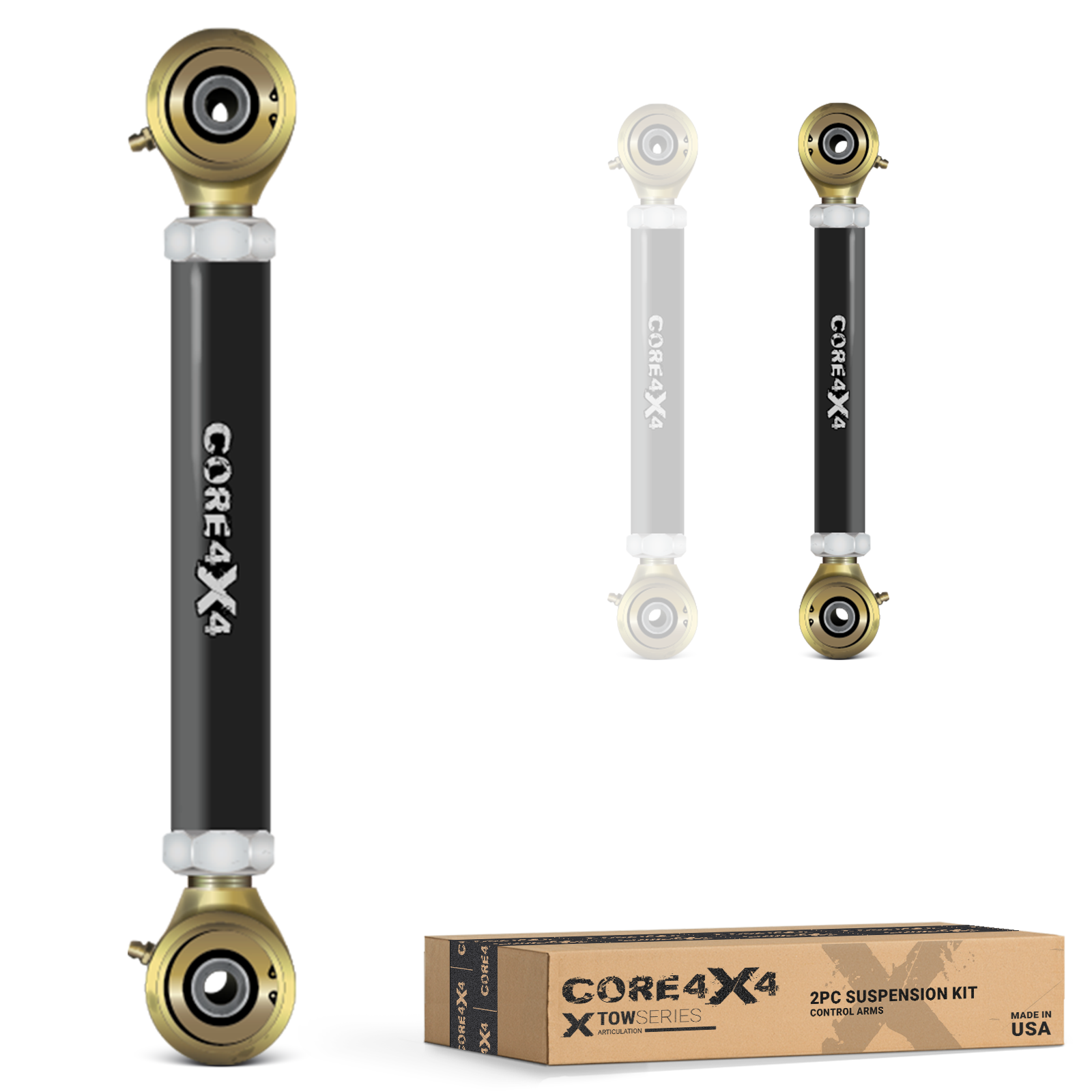 Dodge Ram 3500 94-99 2pc Tow Series Front Upper Adjustable Control Arms