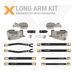 Jeep Wrangler JK / JKU 07-18 12pc Heavy-Duty Adjustable Long Arm Upgrade Kit