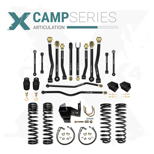 [CMP-J-JK-LK] Jeep Wrangler JK / JKU 07-18 Camp Series 3.5" Lift Kit