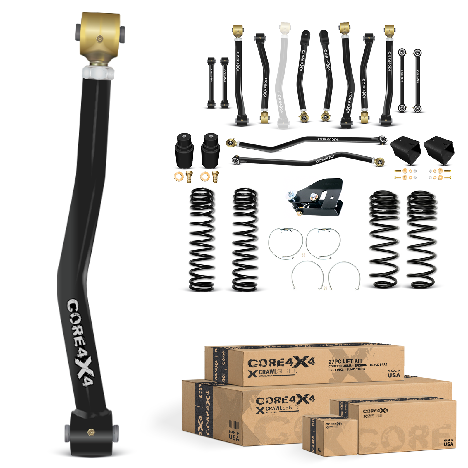 Jeep Wrangler JL / JLU 18+ Crawl Series 3.5" Lift Kit