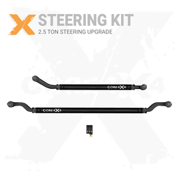 Jeep Wrangler JK / JKU 07-18 2pc Heavy-Duty Tie Rod, Drag Link Steering Kit 