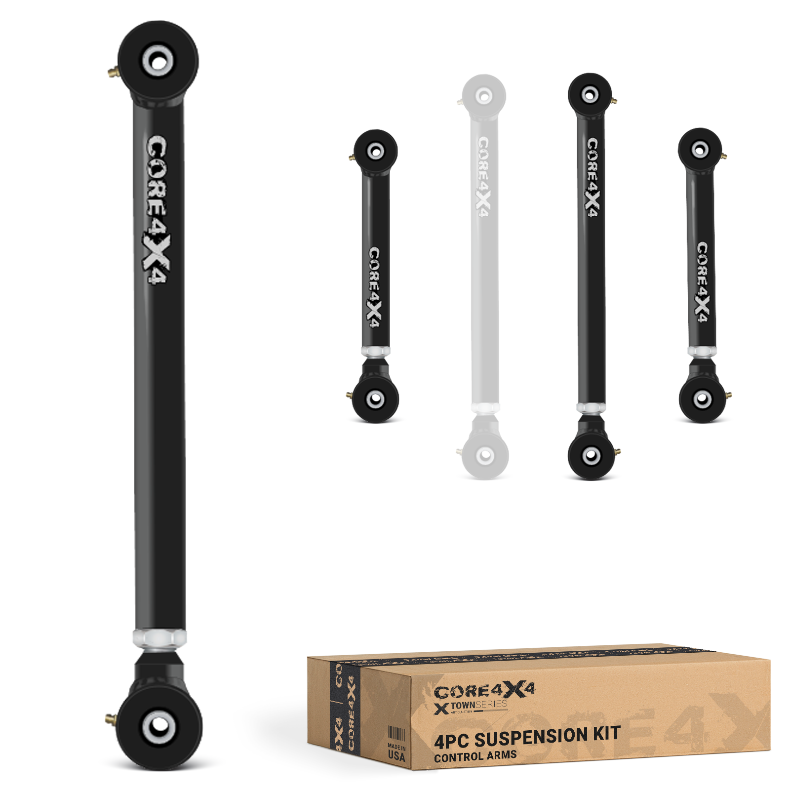 Ram 1500 09+ 4pc Town Series Rear Adjustable Control Arm Kit