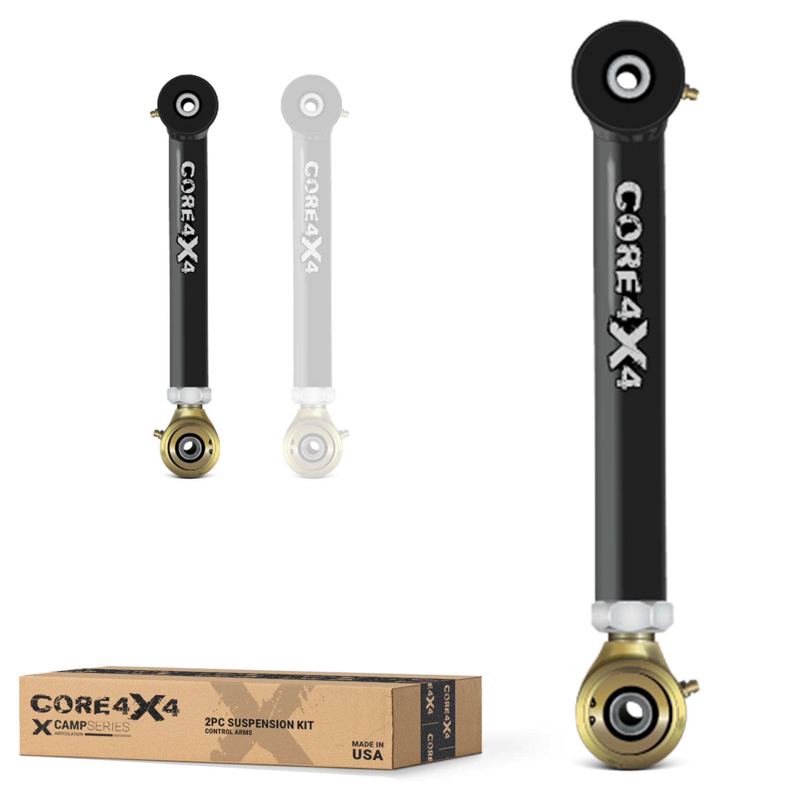Toyota FJ Cruiser 07-14 2pc Camp Series Rear Upper Adjustable Control Arms