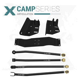 Jeep Comanche MJ 86-92 7pc Camp Series Heavy-Duty Adjustable Long Arm Upgrade Kit