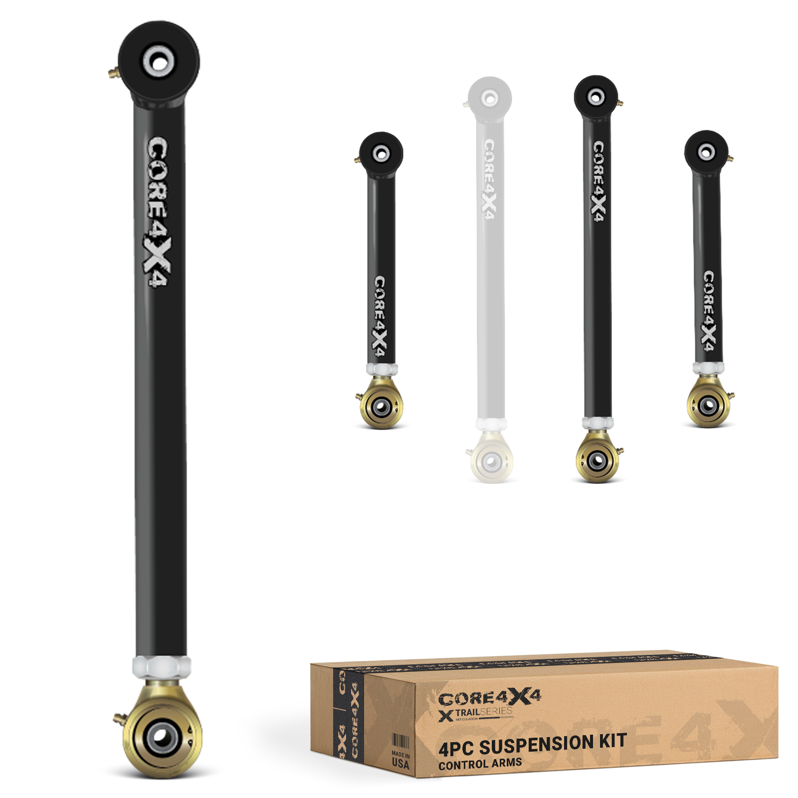 Ram 1500 09+ 4pc Trail Series Rear Adjustable Control Arm Kit