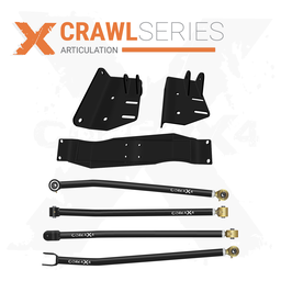 Jeep Cherokee XJ 84-01 7pc Crawl Series Heavy-Duty Adjustable Long Arm Upgrade Kit