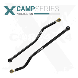 Jeep Wrangler JL / JLU 18+ 2pc Camp Series Front, Rear Adjustable Track Bar Kit
