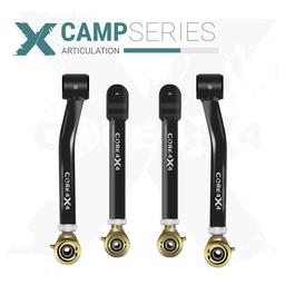 Jeep Grand Cherokee WJ 99-04 4pc Camp Series Front Adjustable Control Arm Kit