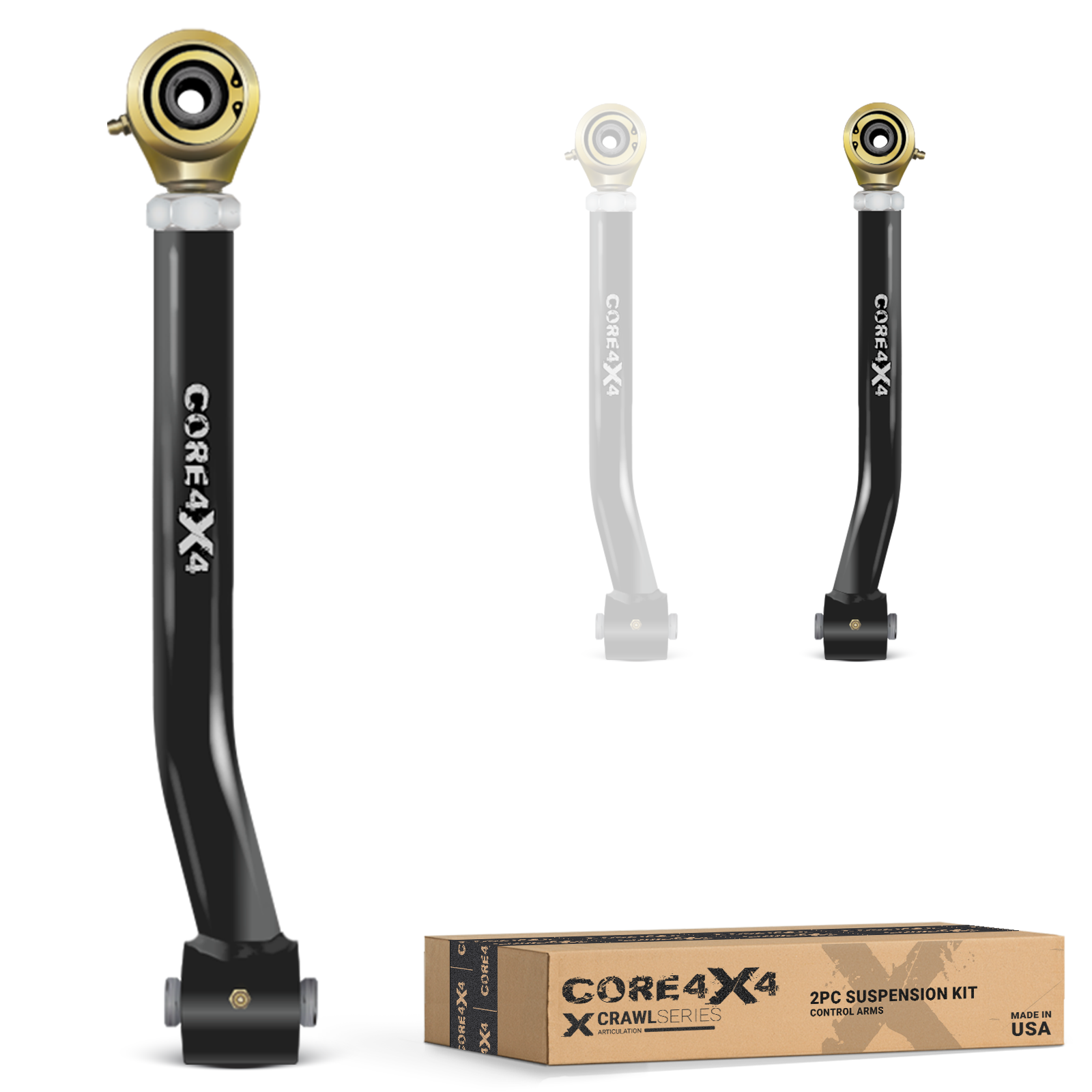 Jeep Grand Cherokee WJ 99-04 2pc Crawl Series Front Lower Adjustable Control Arms