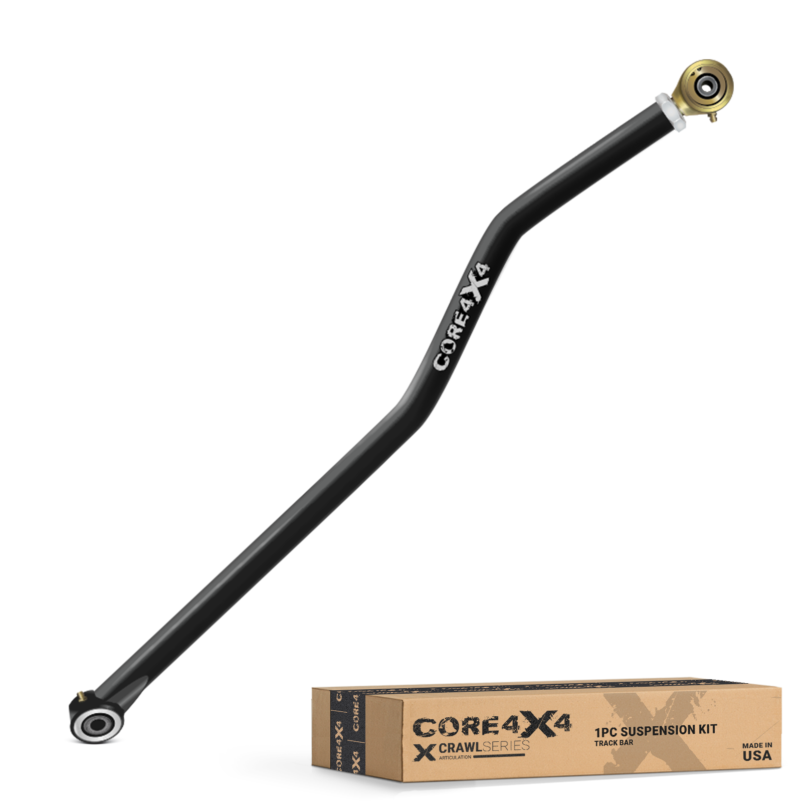 Jeep Wrangler JK / JKU 07-18 Crawl Series Front Heavy-Duty Adjustable Track Bar