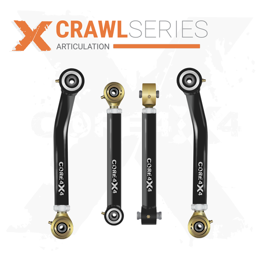 [CRL-J-TJLJ-RS4] Jeep Wrangler TJ 97-06 LJ 04-06 4pc Crawl Series Rear Adjustable Control Arm Kit