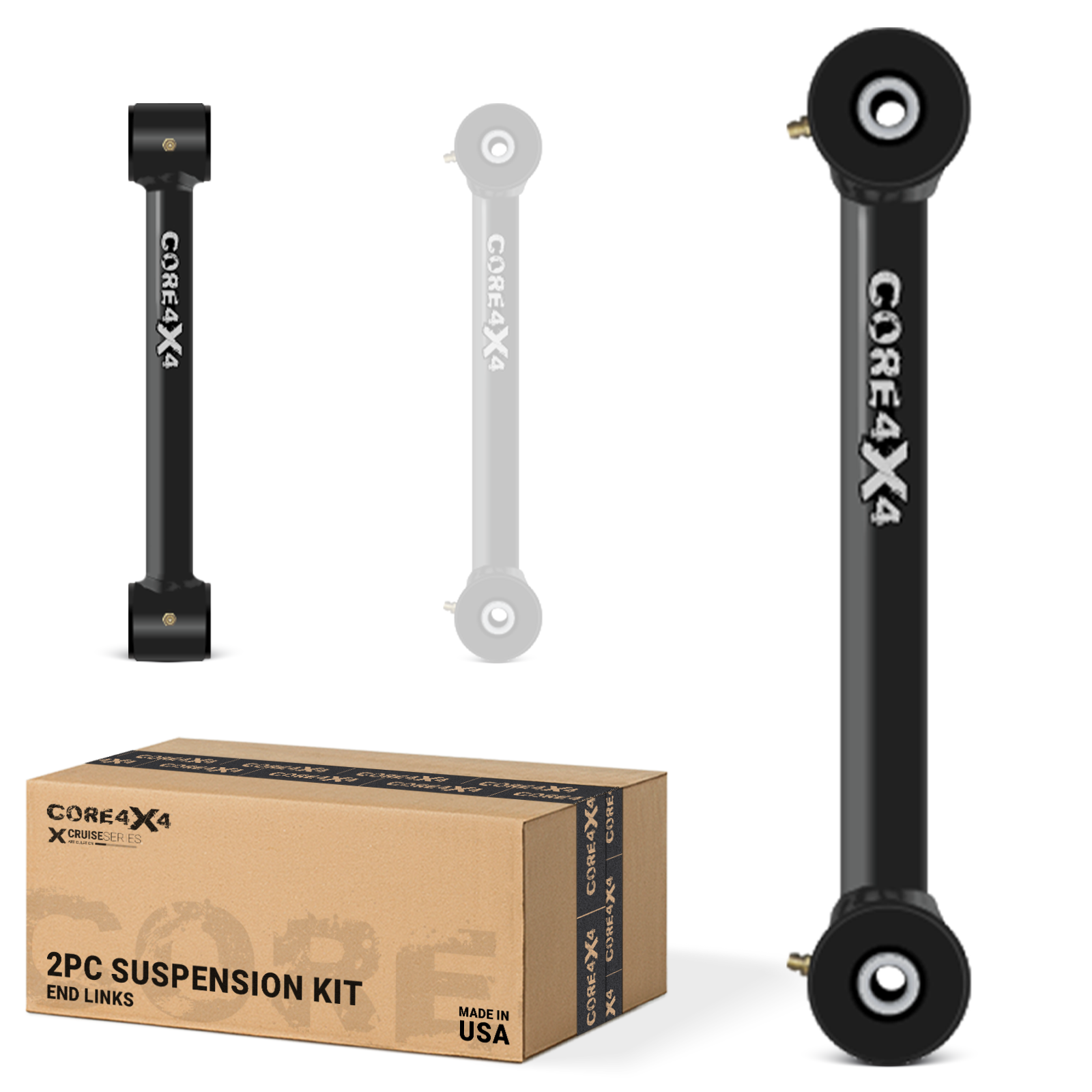 Jeep Gladiator JT 20+ 2pc Cruise Series Front Fixed Length End Links