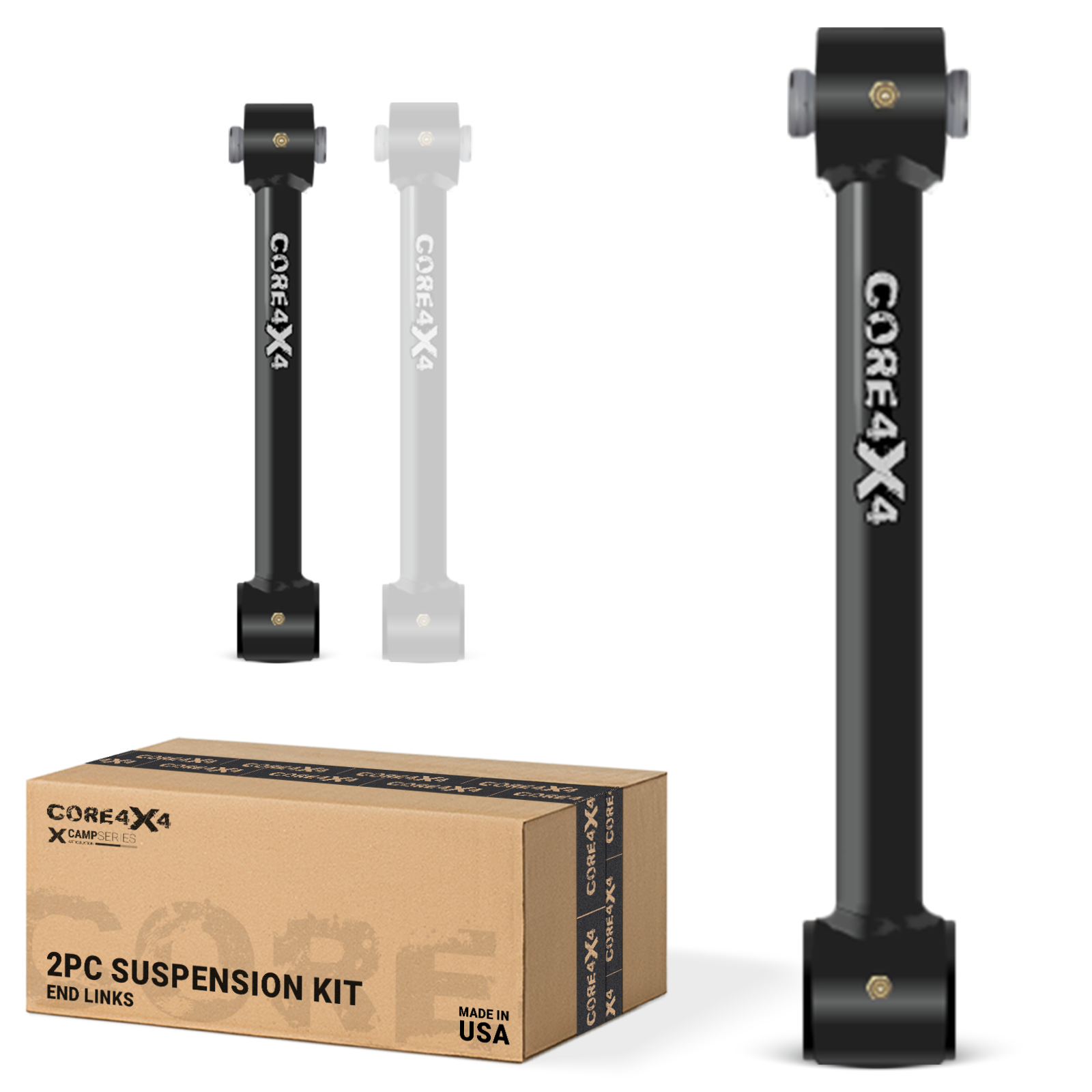 Jeep Wrangler JL / JLU 18+ 2pc Front Fixed length End Links