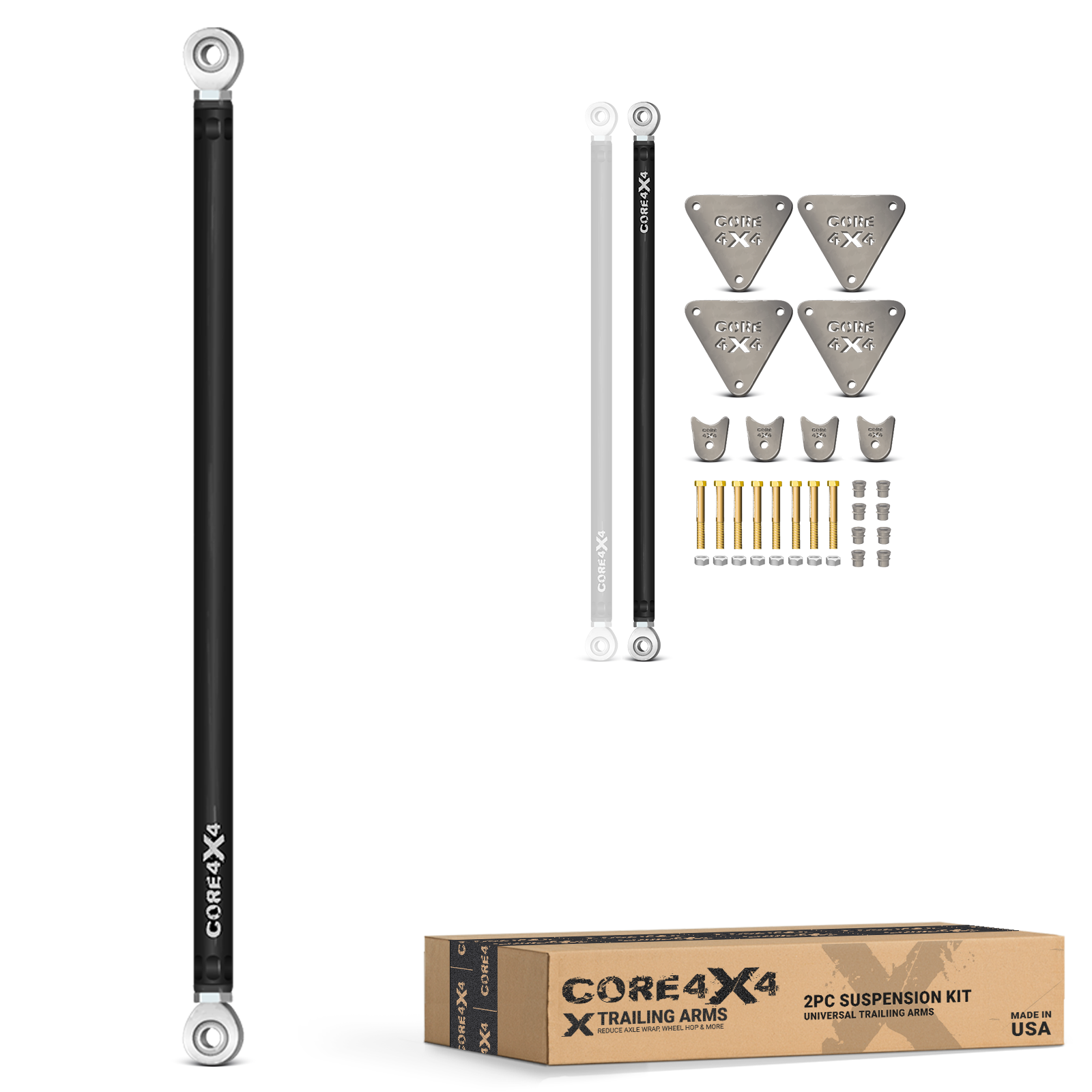 Universal 2pc Universal Heavy-Duty Adjustable Trailing Arms