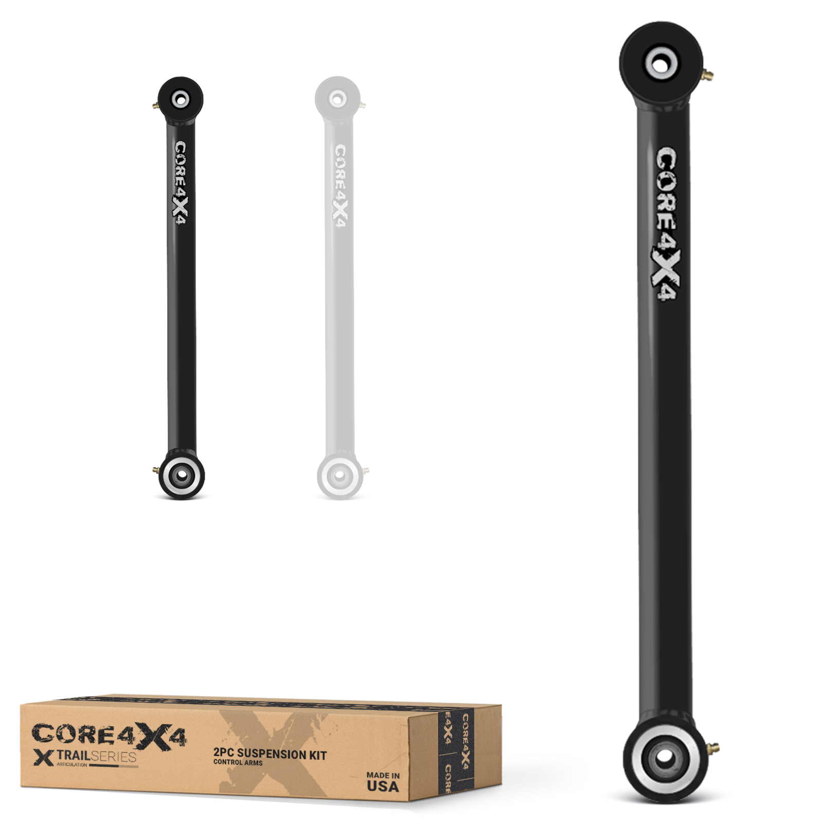 Ram 1500 09+ 2pc Trail Series Fixed Length Rear Lower Control Arms