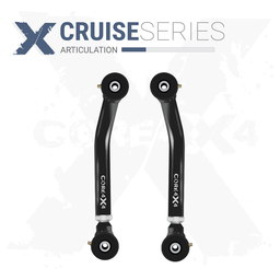 Jeep Wrangler TJ 97-06 LJ 04-06 2pc Cruise Series Rear Lower Adjustable Control Arms