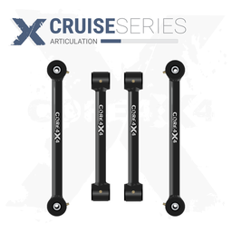 Jeep Wrangler JL / JLU 18+ 4pc Cruise Series Fixed Length End Link Kit