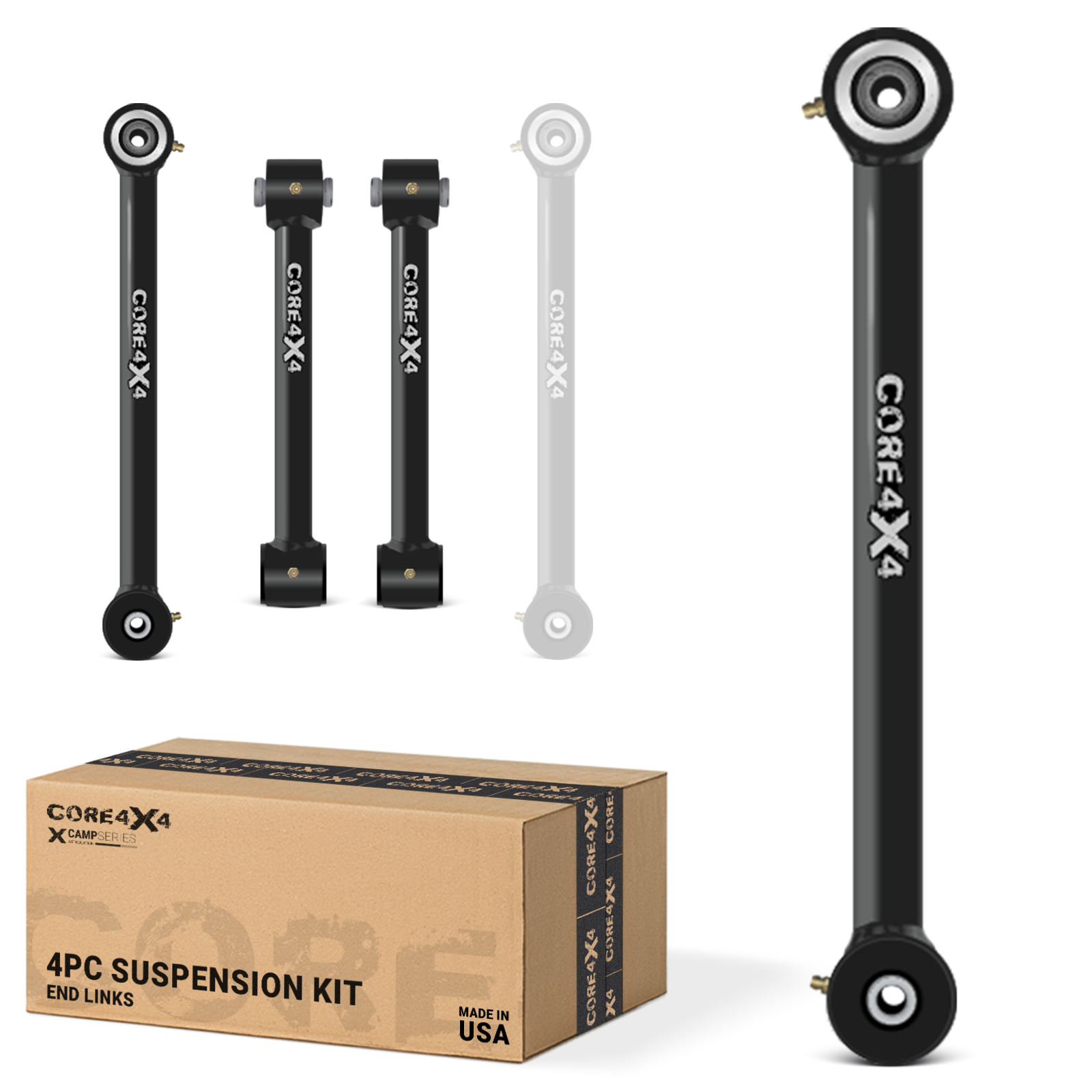 Jeep Gladiator JT 20+ 4pc Camp Series Fixed Length End Link Kit