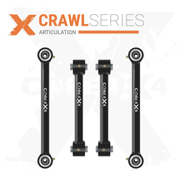 Jeep Wrangler JL / JLU 18+ 4pc Crawl Series Fixed Length End Link Kit