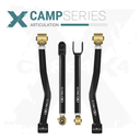 Jeep Wrangler JK / JKU 07-18 4pc Camp Series Front Adjustable Control Arm Kit