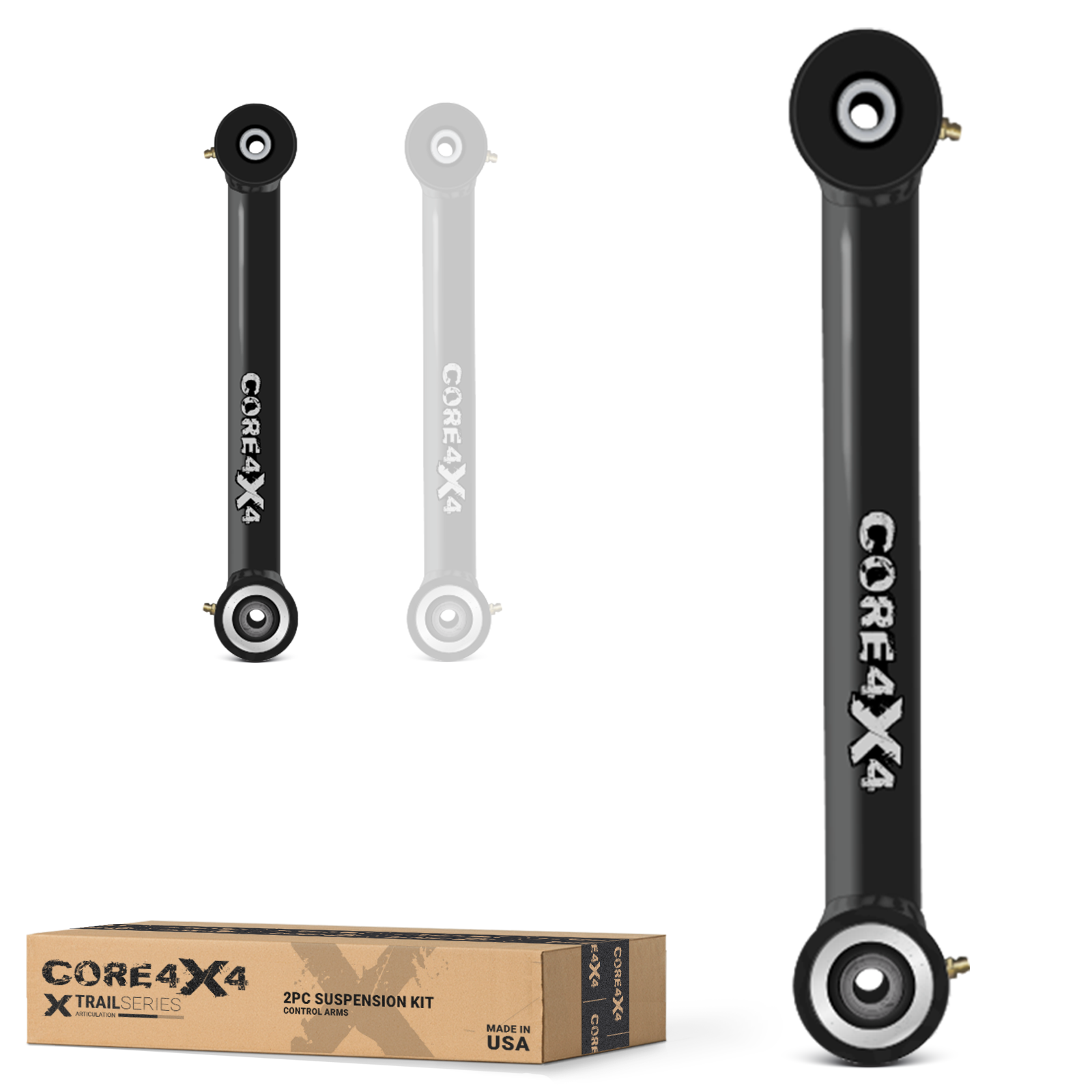 Ram 1500 09+ 2pc Trail Series Fixed Length Rear Upper Control Arms