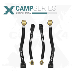 Jeep Wrangler JL / JLU 18+ 4pc Camp Series Front Adjustable Control Arm Kit