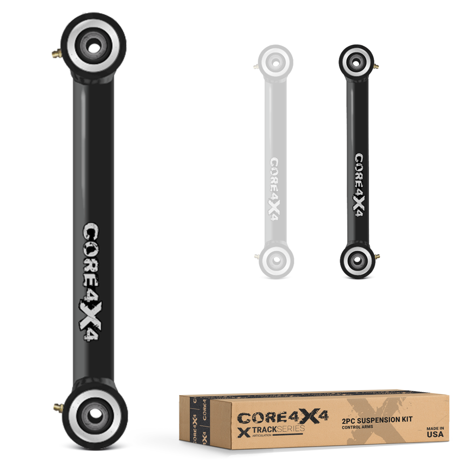 Ram 1500 09+ 2pc Track Series Fixed Length Rear Upper Control Arms