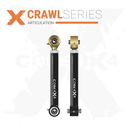 Jeep Wrangler TJ 97-06 LJ 04-06 2pc Crawl Series Rear Upper Adjustable Control Arms