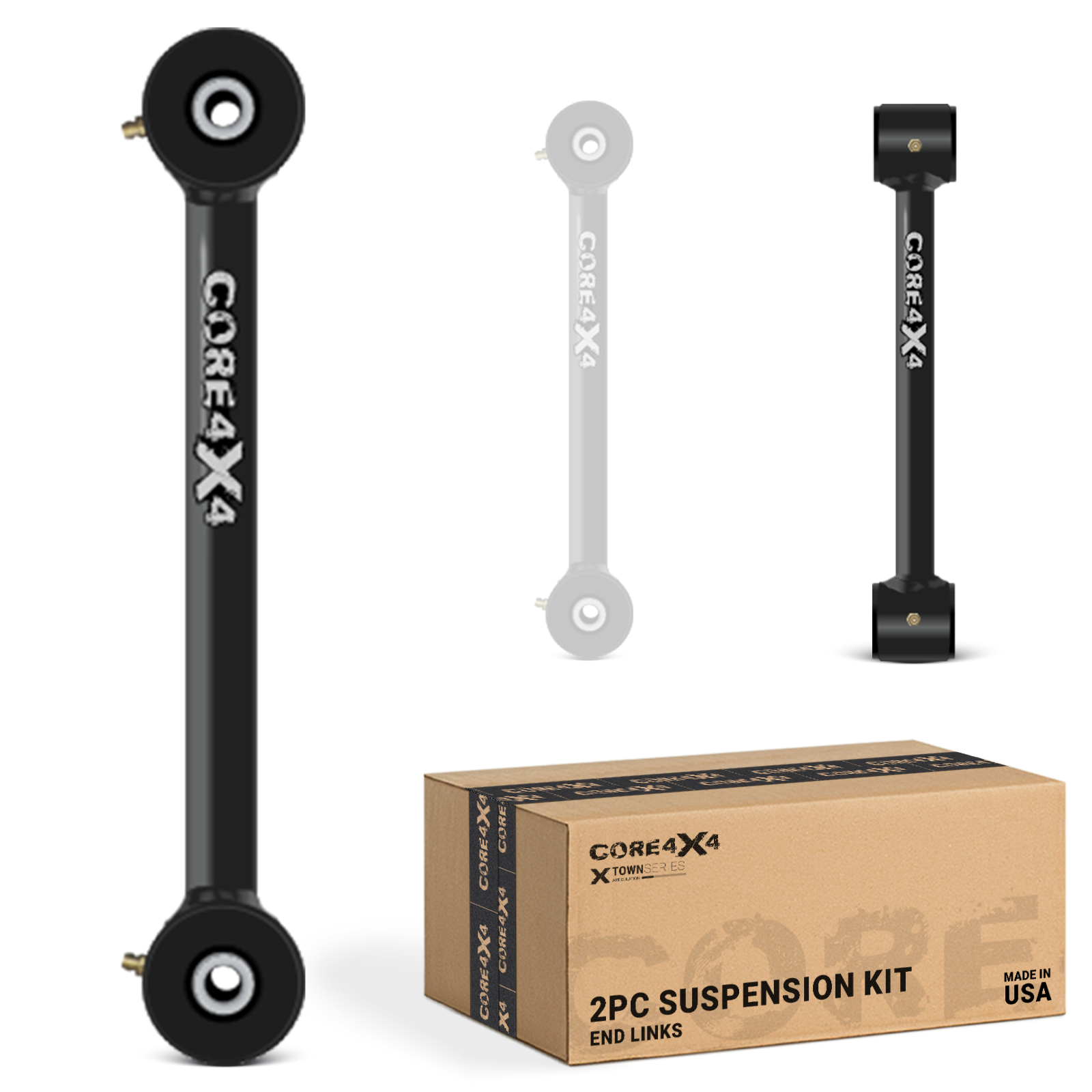 Ram 1500 09+ 2pc Town Series Rear Fixed Length End Links