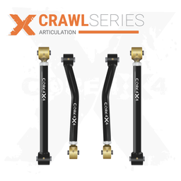 Jeep Wrangler JK / JKU 07-18 4pc Crawl Series Rear Adjustable Control Arm Kit