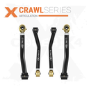 Jeep Wrangler JL / JLU 18+ 4pc Crawl Series Rear Adjustable Control Arm Kit