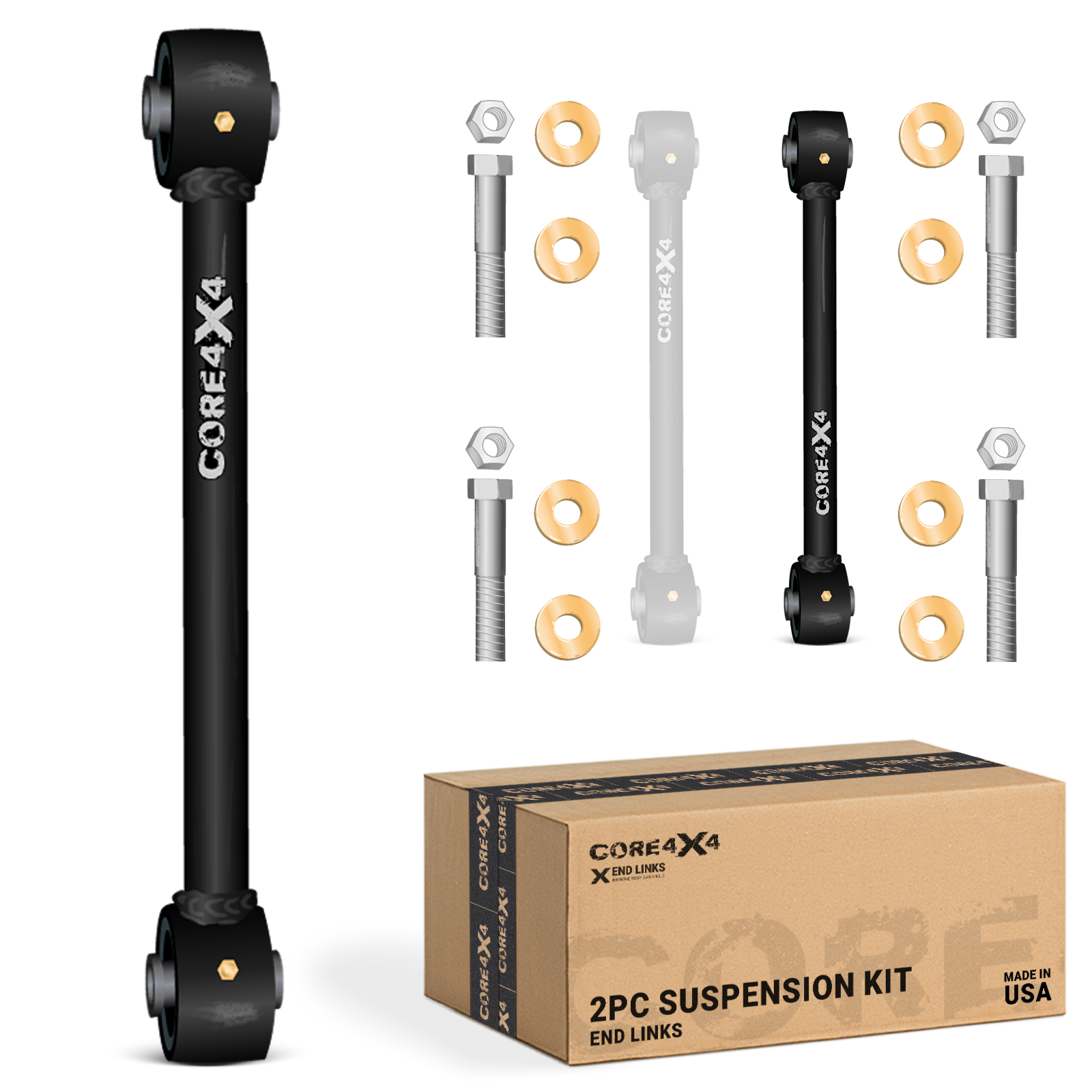 Ram 2500 14-24 2pc Rear Fixed length End Links
