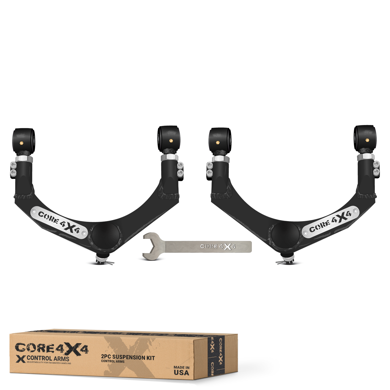 Ram 1500 09-18-Ram 1500 19-25 (Classic) 2pc Front Upper Adjustable Control Arms 