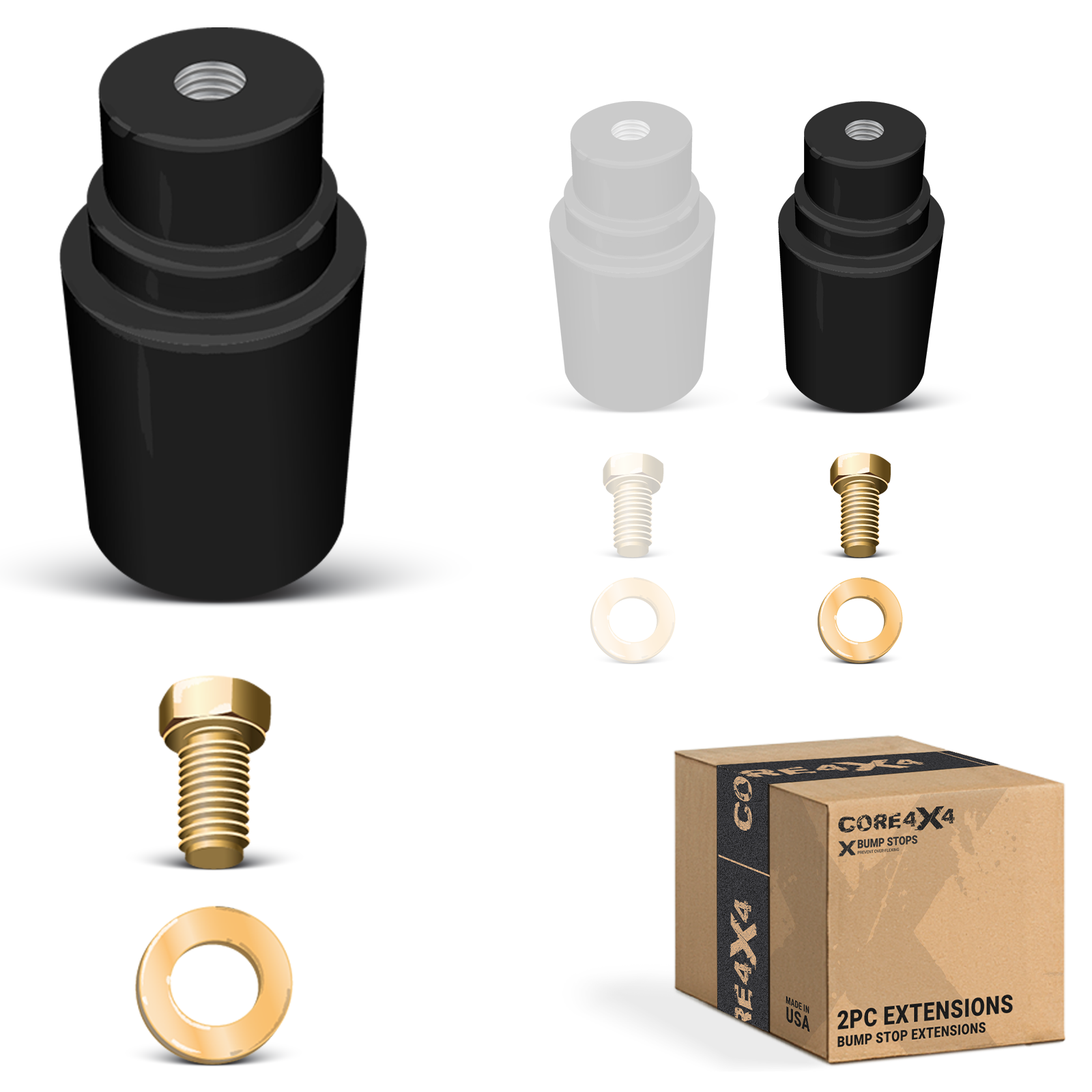 Jeep Wrangler JK / JKU 07-18 Front Bump Stop