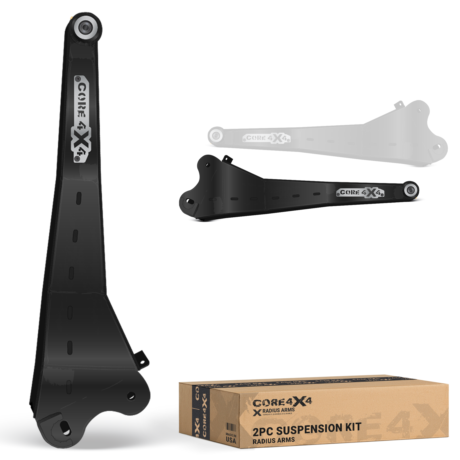 Ram 2500 14-24 2pc Heavy-Duty Adjustable Radius Arms