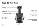 Apex Chassis Dodge Ram Super HD Ball Joint Kit Includes 1 Upper & 1 Lower