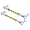 RockJock Adjustable Sway Bar End Link Kit (6 1/2 in. Long Rods w/ Heims and Jam Nuts, pair)