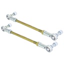 RockJock Adjustable Sway Bar End Link Kit (10 1/2 in. Long Rods w/ Heims and Jam Nuts, pair)