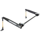 Antirock Sway Bar Kit, XJ Front, Bolt-On, Aluminum Mounts, 17 in. Forged Arms