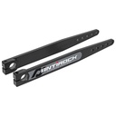 Antirock Fabricated Steel Sway Bar Arms, 18 in. Long, 16.195 in. C-C, 5 Holes, Incl. Stickers, Pair