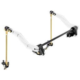 [RJ-256201-101] Antirock Sway Bar Kit; JT Rear; Bolt-On, 7075 Billet Aluminum Arms