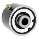 Johnny Joint Rod End, 2 1/2 in., Weld-On, 2.590 in. X .718 in. Ball, Externally Greased