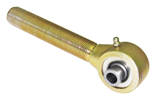 [CE-9112NC-13] Johnny Joint Rod End, 2 in., Narrow Forged, 1.600 in. X .562 in. Ball, 5 in. Long 1 in.-14 RH Threaded Shank, Externally Greased