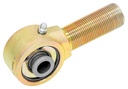 Johnny Joint Rod End, 2 in., Narrow Forged, 2 in. X .4375 in. Ball, 1 in.-14 LH Threaded Shank, Externally Greased